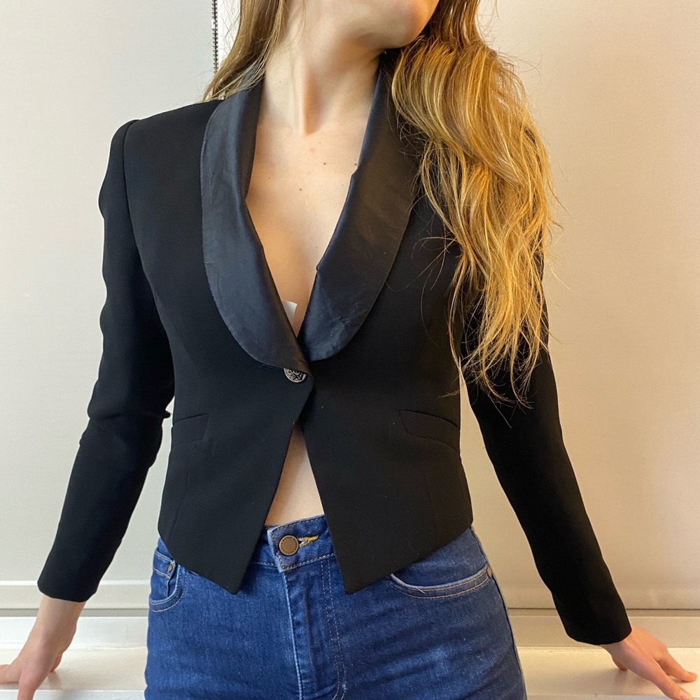Faith Connexion Black suit jacket